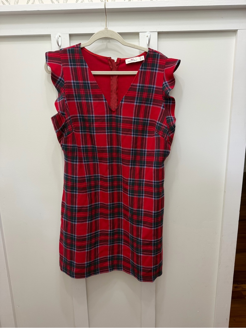 Vineyard Vines Nantucket tartan shift dress